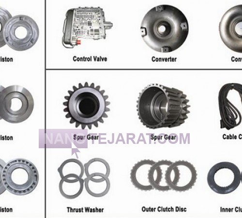 قطعات گیربکس های ZF